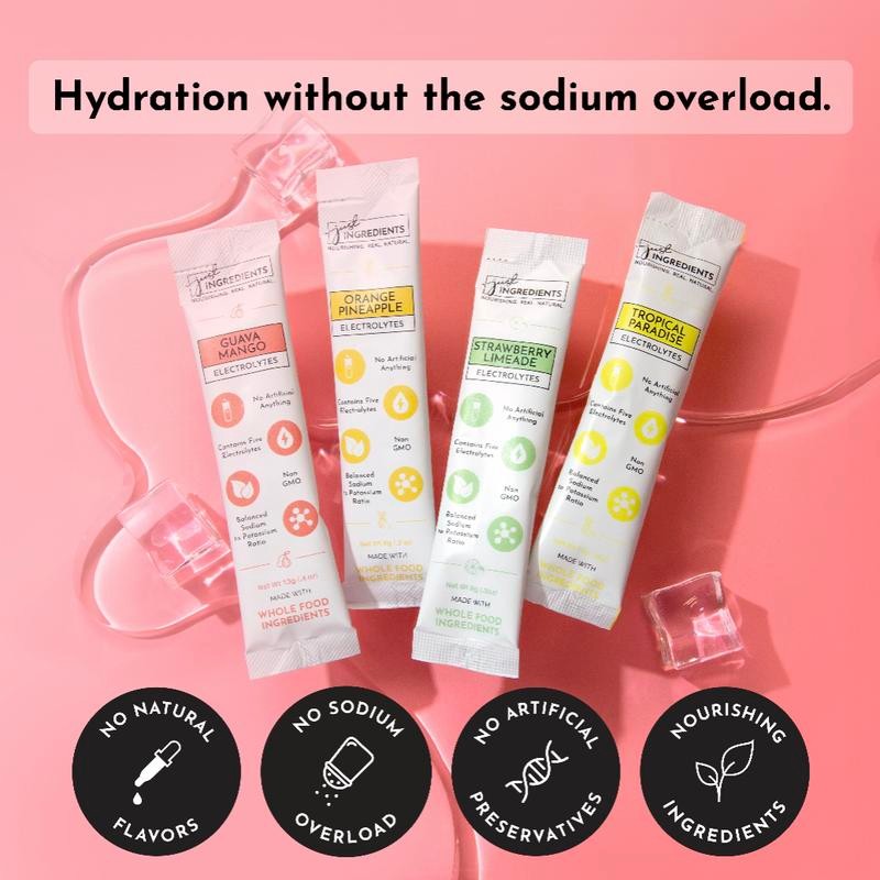 Just Ingredients Coconut Lime Electrolyte Powder – 30 Servings