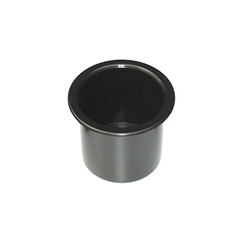 Plastic Small 2 7/8 inch Black Drop in Beverage Drink