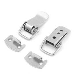 sourcing map 2 x Box Chest Case Spring Loaded Draw Toggle Latch 28mm Length