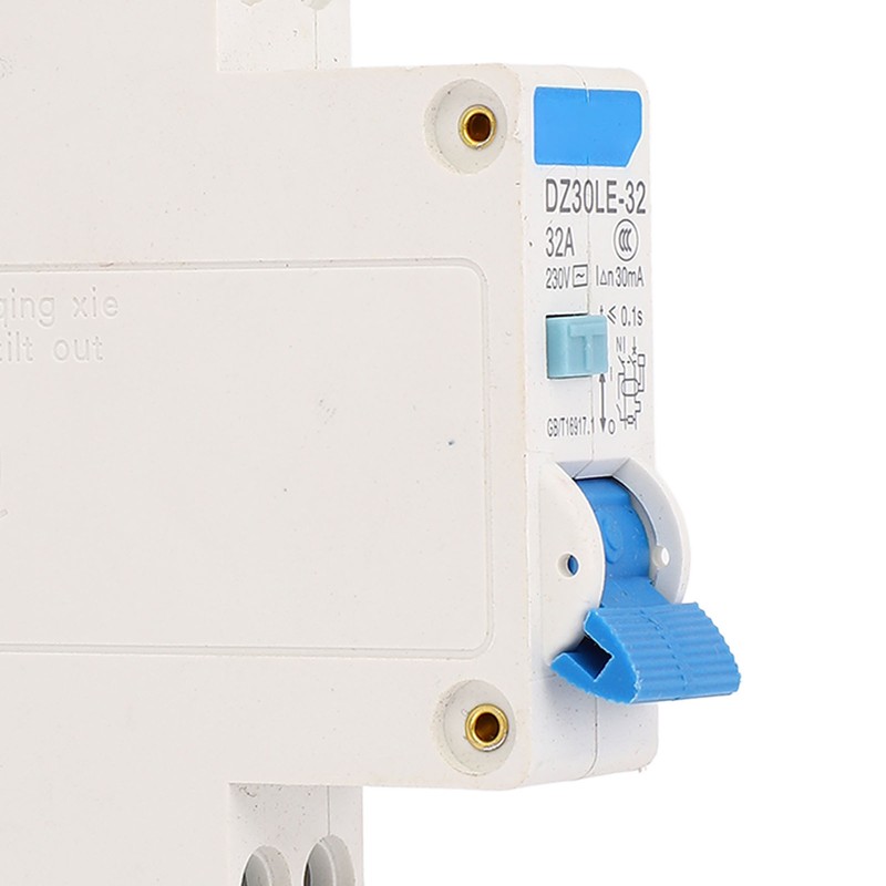 Leakage Protector Miniature Circuit Breaker DZ30LE‑32 Mini 1 Pole DIN