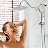Shower Head, 12" Luxurious All Metal Rectangular Rain Shower Head