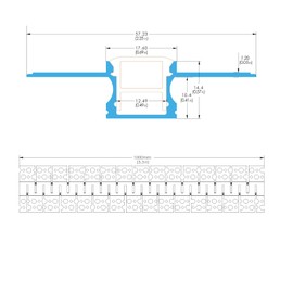Besseto Plaster-in LED Channel 5Pack 1M/3.3ft,Bendable Drywall LED Strip Light Aluminum Channel,Flexible Curved Aluminum LED Channel for Wall and Ceiling with Long Silicone Diffuser