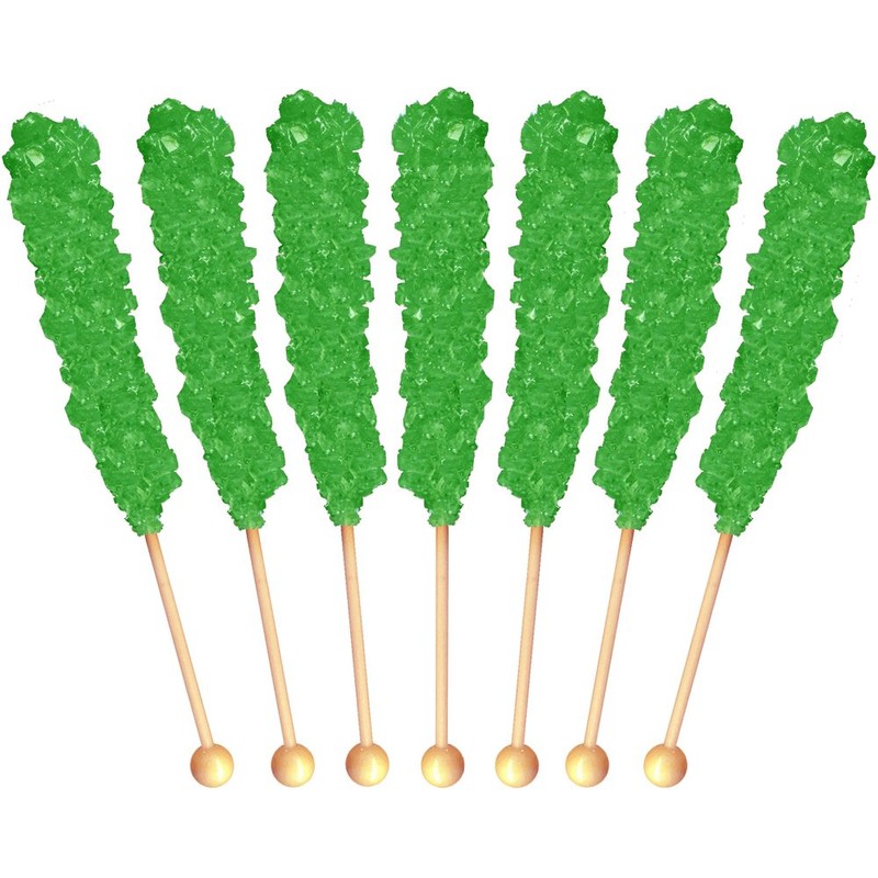Buffalo Bills Apple (Dark Green) Rock Candy On A Stick