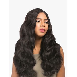 Sensationnel Empire bundles multi - body wave with 4x4 closure 10a tangle shed free human hair for weaving and sew in styles (10 12 14 inch, T1B/30)