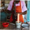 Ipetboom Wooden Pestle Garlic Grinder Beechwood Food Masher Tool Lightweight