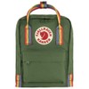 Fjällräven Kånken Rainbow Mini Spruce Green/Rainbow Pattern One Size