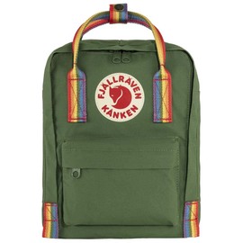 Fjällräven Kånken Rainbow Mini Spruce Green/Rainbow Pattern One Size