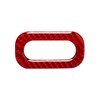 SUNBREATH Carbon Fiber Auto Seat Memory Button Panel Sticker Interior