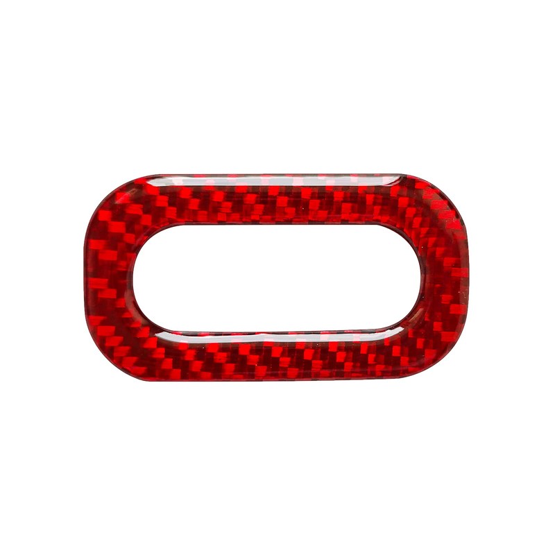 SUNBREATH Carbon Fiber Auto Seat Memory Button Panel Sticker Interior