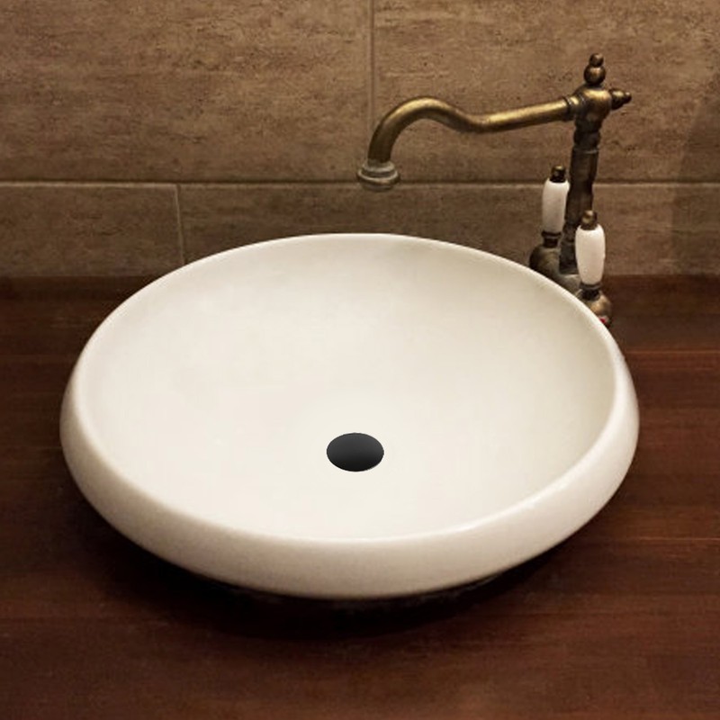 Bathroom Sink Drain Without Overflow Rustproof Anti Clog Vessel Sink
