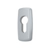 Premium Cylinder Protective Rosettes Rosettes Lock Cylinder Colour: Silver F1,
