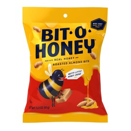 Bit-O-Honey | Nostalgic Taffy Candy Old Time Favorites (2 Bags 3.2 oz Each) | Soko Smiles Thank You Mint Included.