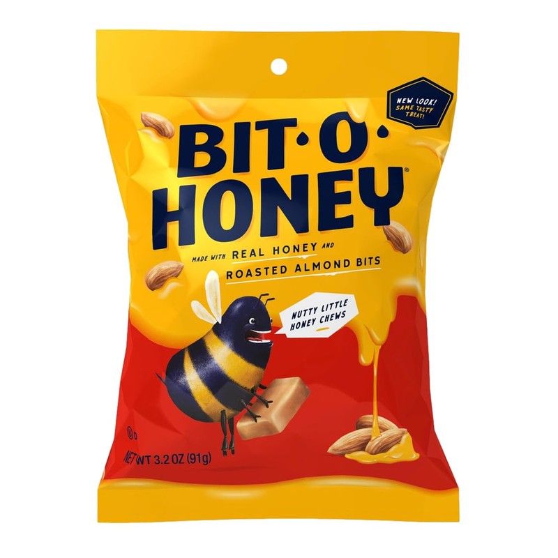 Bit-O-Honey | Nostalgic Taffy Candy Old Time Favorites (2 Bags