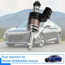 4PCS Fuel Injectors Compatible with Honda Accord EX, EX-L, LX, Sport, Touring 2018-2020,CR-V EX, EX-L, LX, Touring 2017-2020,Fuel Injector Nozzle Replaces 16010-5PA-305, 160105PA305