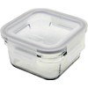 GlassLock GL0102 Super Tempered Heat Resistant Glass Ovenware, Medium Square