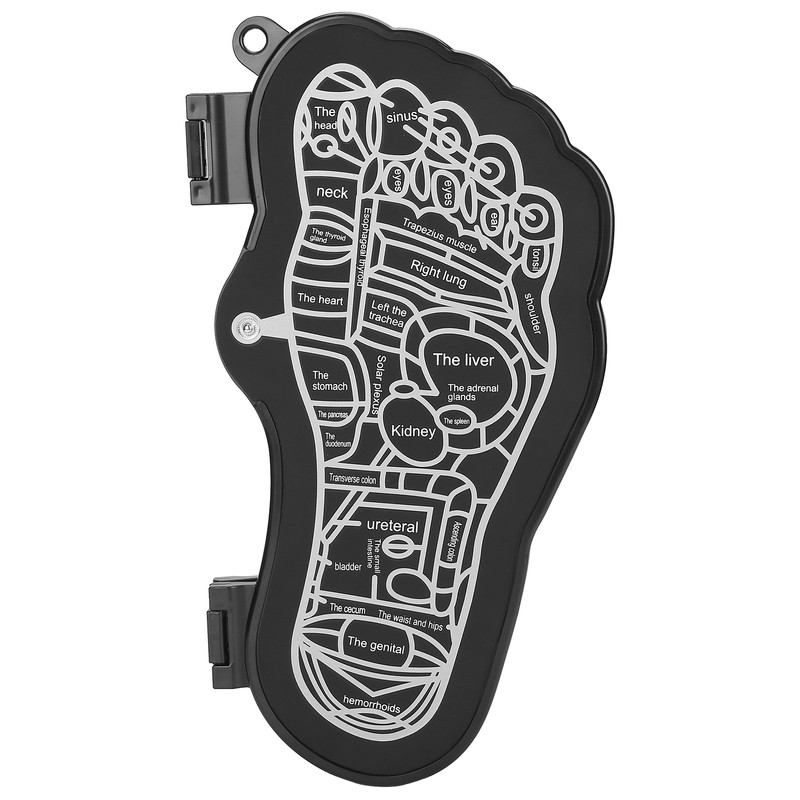 Rechargeable EMS Foot Massage Pad Foldable Adjustable Foot Massager Stimulator