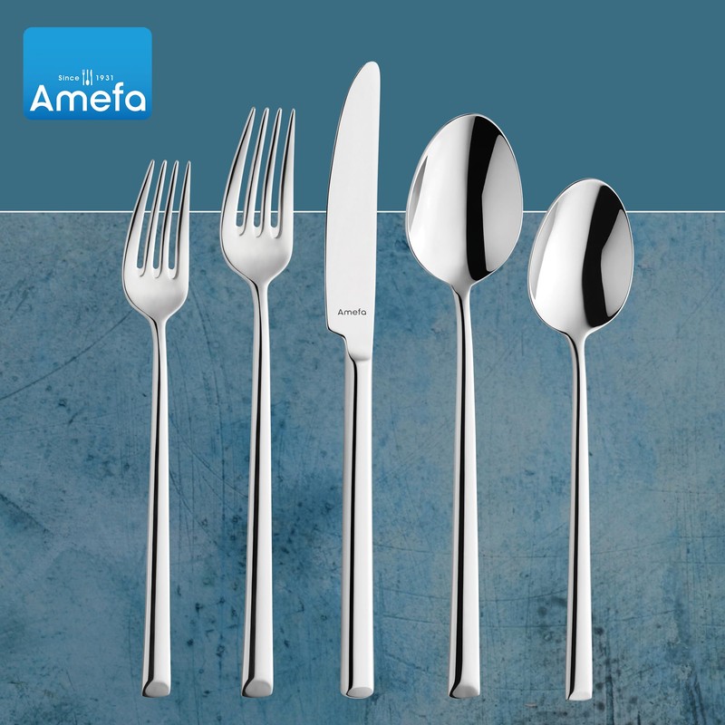 Amefa Metropole 20-Piece Flatware, Set for 4 – Stainless Steel