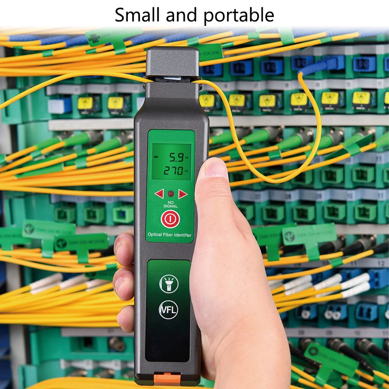 Optical Fiber Identifier VFL Handheld Optical Fiber Detector with LED