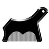 Beard Shaping Stencil Tool, Dikkar Beard Guide Shaper with Built-in