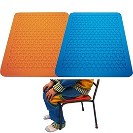 Rubber Q Q Chair Mat Fits School Chair Size Blue