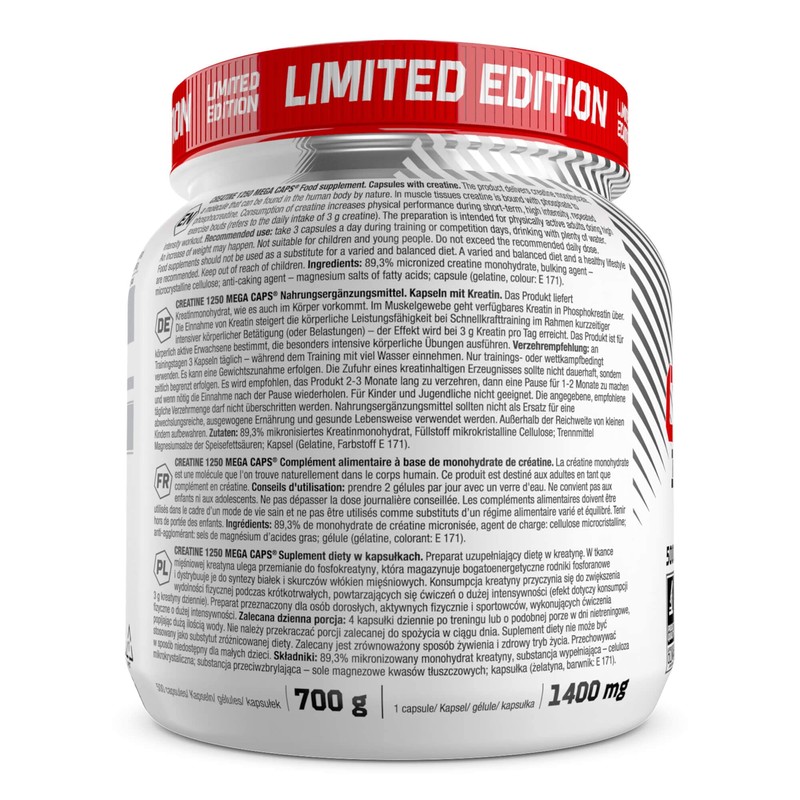 Olimp Creatine 1250 Mega Caps 5901330071256 White 500