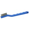 Weiler 44075 Small Hand Wire Scratch Brush, Stainless Steel Fill, Plastic Block, 3 x 7 Rows, Made in The USA (Pack of 36)