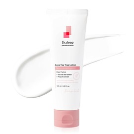 Dr.Deep Acpa Tea Tree Lotion - Crema hidratante facial ligera y no grasa para piel propensa al acné, grasa y sensible, fórmula no comedogénica con extracto de árbol de té, 4.05 onzas líquidas / 4.1 fl