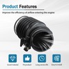 LoloWheat 1PC Air Intake Inlet Tube Hose Duct Fit for