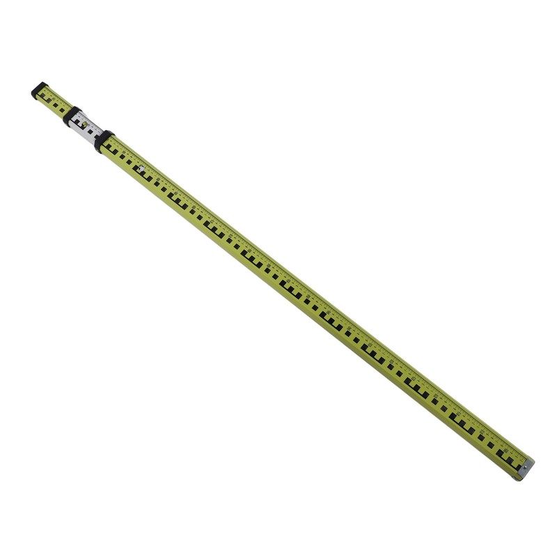 Dual Scale Tower Ruler Double Sided Telescopic Ruler with Bubble