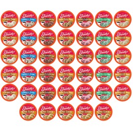 Friendly's Coffee Pods Assorted Flavored Ice Cream Variety Pack Compatible with Keurig K Cup Brewers, Assorted Variety Pack, 40 Count (Pack of 1)