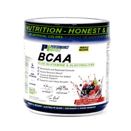 Performance Inspired Nutrition BCAA Powder – 5G BCAA with Electrolytes, Taurine & Glutamine – All-Natural & Clean – Muscle Recovery & Repair – Berry Fruit Blast – 1.39 lb
