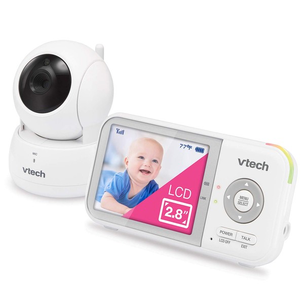 VTech VM923 Video Baby Monitor with 19-Hour Battery Life, 1000ft