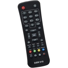 ALLIMITY DSR510 Remote Control Replacement for Schwaiger Satellite Receiver DSR 510 DSR-510