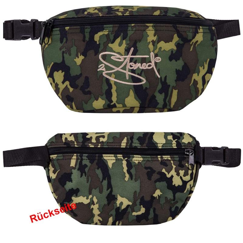 2stoned Classic Waist Bag with Stick Classic Logo or Rudeboy