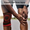 lenpestia Knee Supports 2 Pack Knee Brace with Adjustable Strap