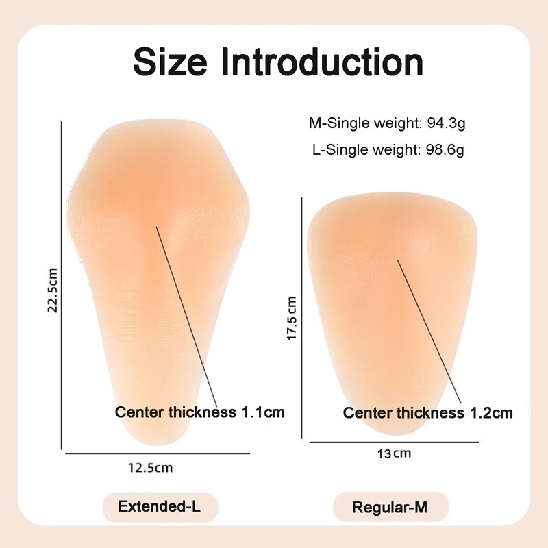POMAMZ Silicone Knee Pads,Adhesive Knee Brace KneePad for Skiing Skating,Snowboarding,Ateboarding,Roller