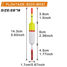Slip Bobbers Fishing Floats and Bobbers Wood Slip Bobbers for Crappie Fishing Bobbers Spring Slip Bobbers Fishing Float Catfish Panfish Walleyes Fishing Tackle Accessories, 5/10pcs
