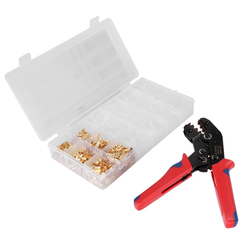 Cold Pressed Terminal Crimping Pliers Insulated Wire Crimper Tools Cable