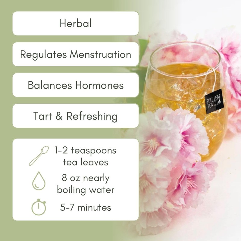 Organic Cycle Support Loose Leaf Tea - 2oz Bag (Approx.