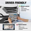DuraTech Silicone License Plate Frames, Rust Proof Plate Cover for