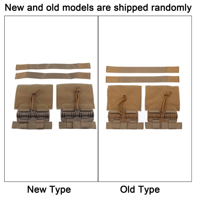 Keenso 2pcs Outdoor Quick Release Cummerbund MOLLE Removal Buckle Nylon