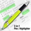 Highlighter with Ballpoint Pen Combo, Comes in an array of