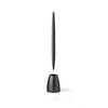 LEXON Scribalu Aluminum Design Ballpoint Pen, Black, 1 Piece