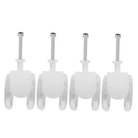 WHAMVOX 4pcs Walker Replacement Roller Parts Lightweight and Durable Accessories for Indoor and Outdoor Use Ensuring Stability and Safety