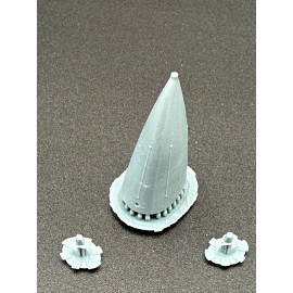 Phase Hangar 1/48 48261 F-16 One piece Radome with AOA Covers (Kinetic pre 2022)