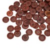 100Pcs Wooden Button 20mm 4 Holes Delicate Cute Waterproof Clothing