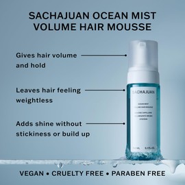 SachaJuan Ocean Mist Volume Hair Mousse 150 ml / 5.1 oz