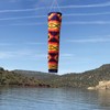 In the Breeze 5166 Sunset 41-Inch Cone Windsock-Colorful, Large Hanging