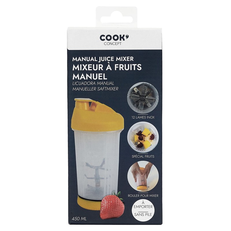 COOK CONCEPT KA4792 Cook Concept-KA4792 - Manual Fruit Blender, 45