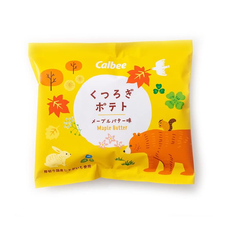 Calbee Relaxing Potatoes, 6 Bags